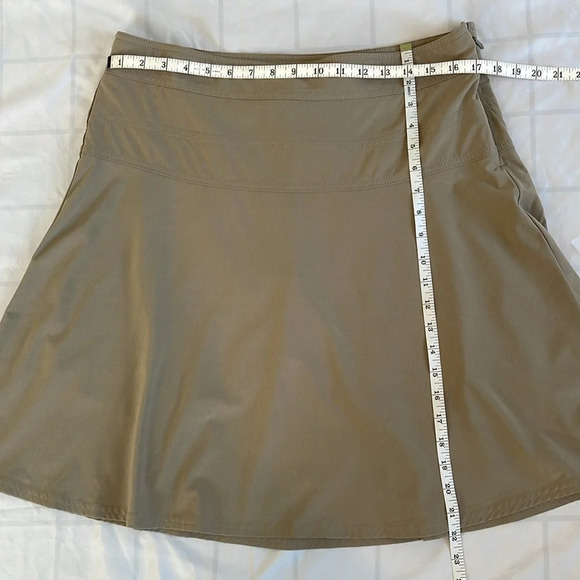 Athleta Everyday Skort Skirt Tan Size 12T - Picture 5 of 13